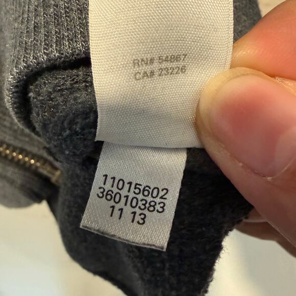 Victoria secret grey angel hoodie full zip size XS with angel wings - Picture 7 of 7